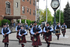 Amherstburg Bagpipes in the Burg